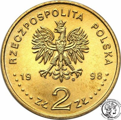 2 złote 1998 Olimpiada Nagano st.1