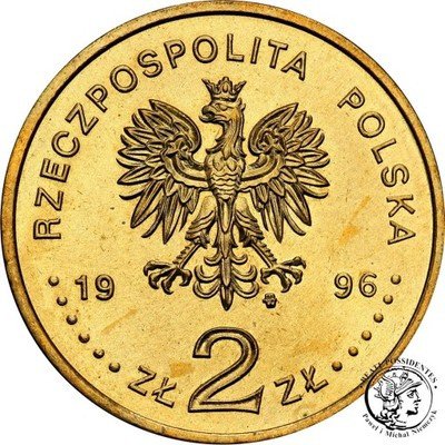 2 złote 1996 Henryk Sienkiewicz st.1