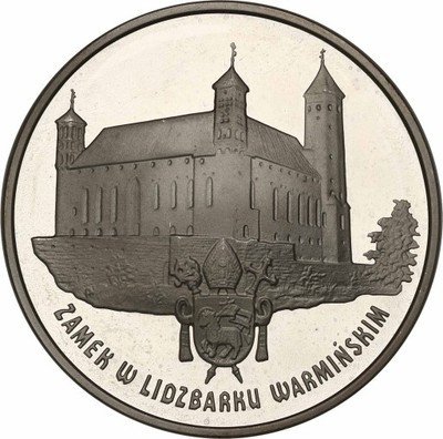 20 złotych 1996 Zamek w Lidzbarku st. L
