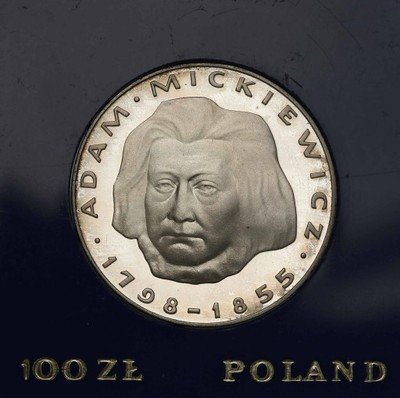 100 złotych 1978 Adam Mickiewicz st.L-
