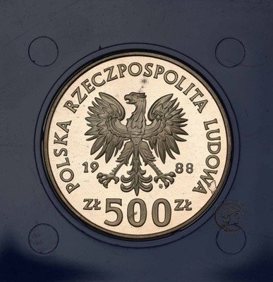 500 złotych 1988 Jadwiga st.L