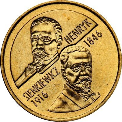 2 złote 1996 Henryk Sienkiewicz st.1