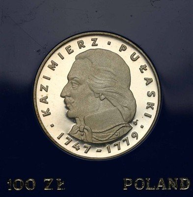 100 złotych 1976 Kazimierz Pułaski st.L