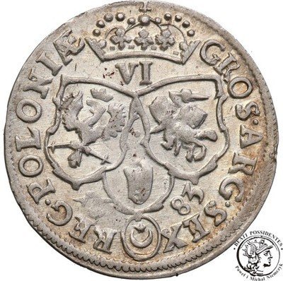 Jan III Sobieski szóstak 1683 Bydgoszcz s1- PIĘKNY