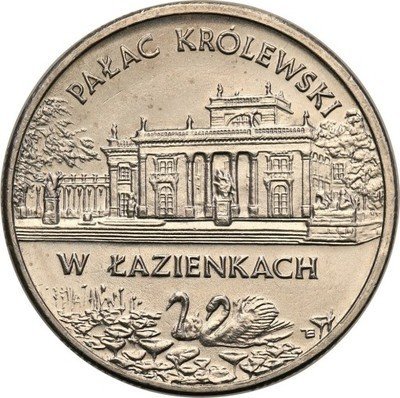 2 złote 1995 Pałac Królewski w Łazienkach st.1