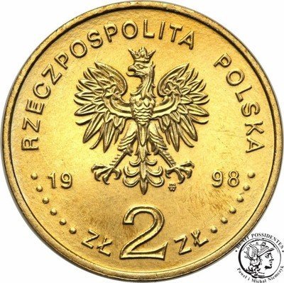 2 złote 1998 Olimpiada Nagano st.1