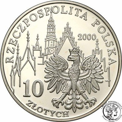 10 złotych 2000 Wrocław st.L