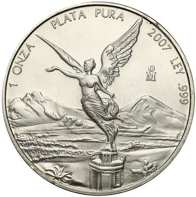 Meksyk 1 onza Plata 2007 (uncja srebra) st.1