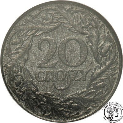 Generalna Gubernia 20 groszy 1923 st.1