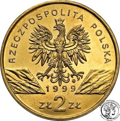 2 złote 1996 wilk st.1