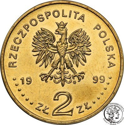 2 złote 1999 wstąpienie Polski do NATO st.1