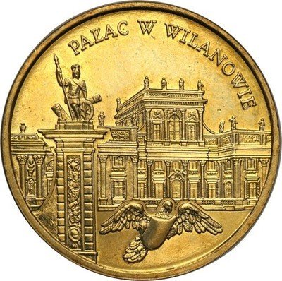 2 złote Pałac z Wilanowie 2000 st.1