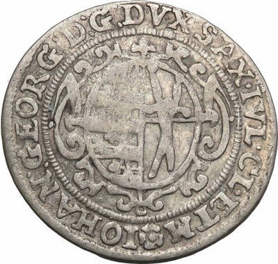 Niemcy Saksonia grosz 1624 st.3