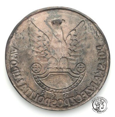 Plakieta J. Markiewicz - awers 10 złotych 1968 LWP