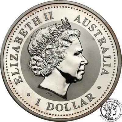 Australia dolar 2007 Kookaburra (uncja srebra) st1