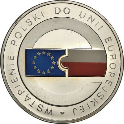 10 złotych 2004 Wstąpienie do Unii st.L