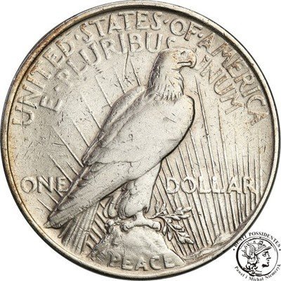 USA 1 dolar 1923 st.3+