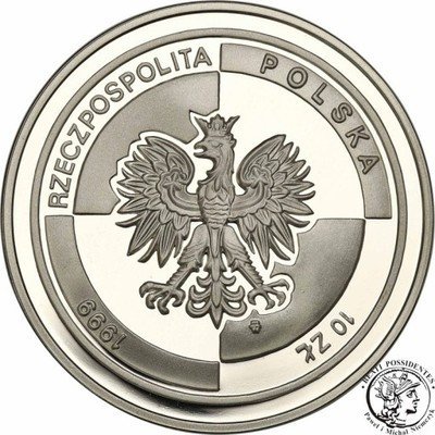10 złotych 1999 Wstąpienie do NATO st.L