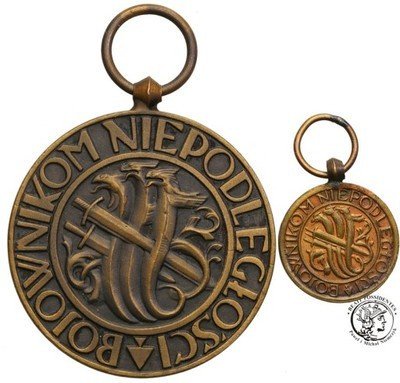 Medal Niepodległości + miniaturka