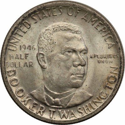 USA 1/2 dolara 1946 Booker Washington st.1