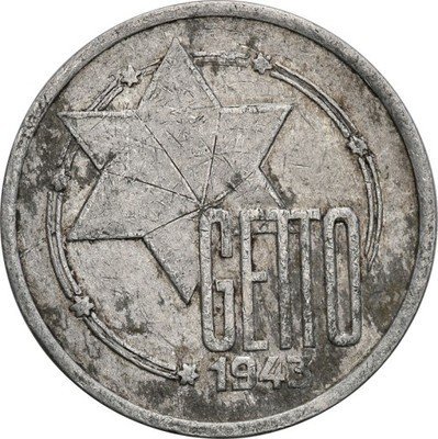 Getto Łódź 10 Marek 1943 Al st.3-