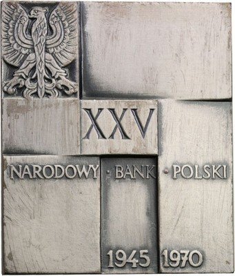 Polska medal MW 25 lat NBP 1970 st.1