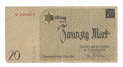 Getto Łódź 20 Marek 1940 st.4