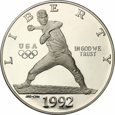 USA 1 dolar 1992 XXV Olimpiada st. L