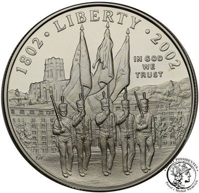 USA 1 dolar 2002 W West Point st.L