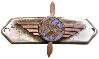 Finlandia odznaka pilota II Wojna - SREBRO