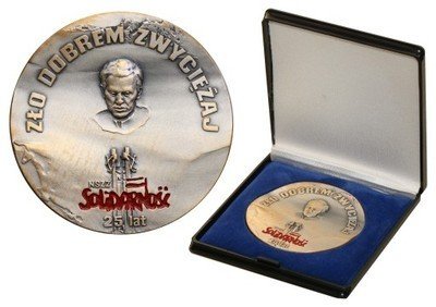 Medal 2005 Popiełuszko 25 lat Solidarności st.1