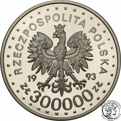 300 000 złotych 1993 Zamość st.L