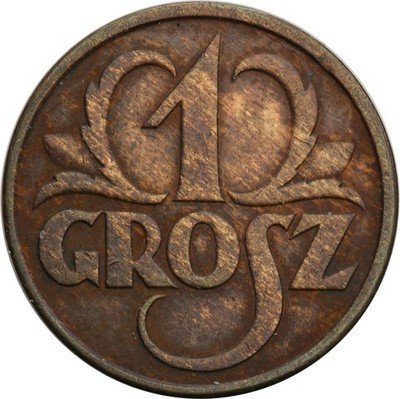 Polska II RP 1 grosz 1928 st. 3
