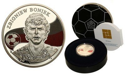 Armenia 100 dram 2009 PIŁKARZE Zbigniew Boniek stL