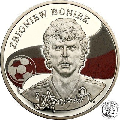Armenia 100 dram 2009 PIŁKARZE Zbigniew Boniek stL