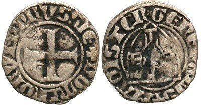 Zakon Krzyżacki Winrich 1351-90 kwartnik st. 3
