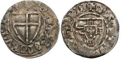 Zakon Krzyż. Paweł von Russdorf szeląg st. 3