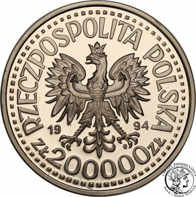 200 000 złotych 1994 Monte Cassino st.L