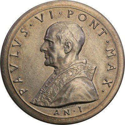 Watykan medal 1963 Paweł VI SREBRO st.1-