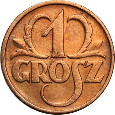 Polska II RP 1 grosz 1932 st. 1-