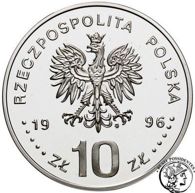 10 złotych 1996 Mazurek Dąbrowskiego st.L-