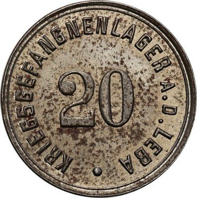 Polska Łeba obóz jeniecki I Wojna st. 1 PIĘKNE