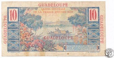 Guadellupe 10 franków 1947-49 st. 4