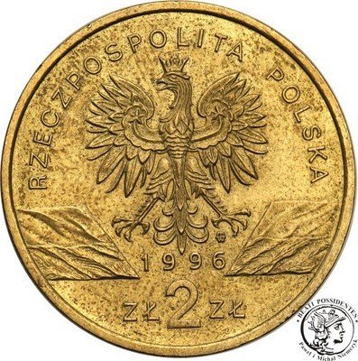 Polska 2 złote 1996 Jeż st. 1-