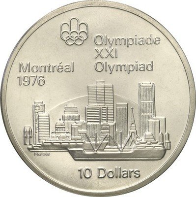 Kanada 10 dolarów 1976 Oly Montreal st.1