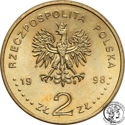 Polska 2 złote 1996 Adam Mickiewicz st.1