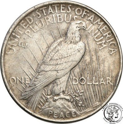 USA 1 dolar 1922 st. 3+
