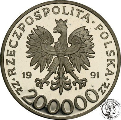 200 000 złotych 1991 Targi Poznańskie st.L