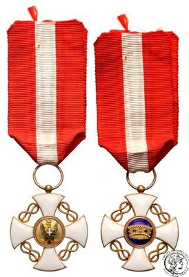 Włochy Order Korony Włoch ZŁOTO