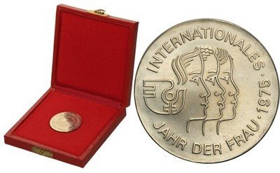 Niemcy DDR 5 Marek 1975 Rok Kobiet st. 1